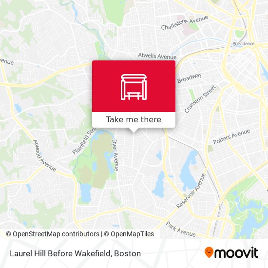 Laurel Hill Before Wakefield map