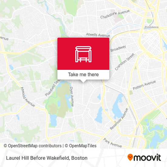 Laurel Hill Before Wakefield map