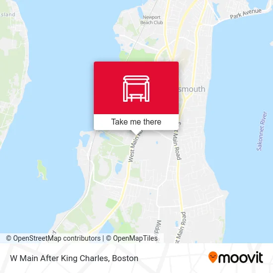 W Main After King Charles map