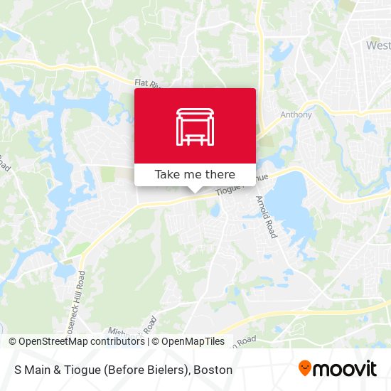 S Main & Tiogue (Before Bielers) map