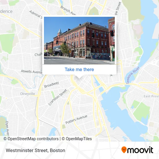 Westminster Street map