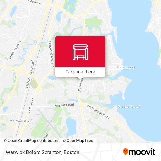 Warwick Before Scranton map