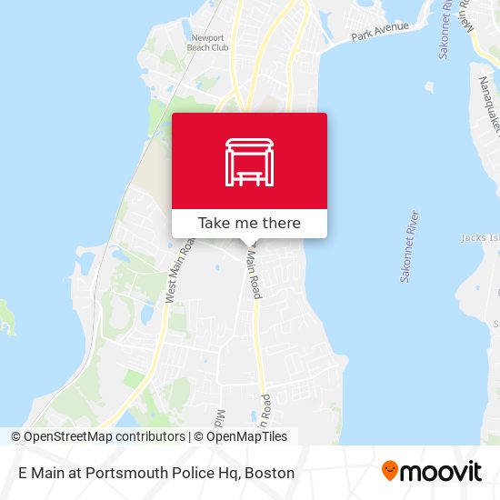 E Main at Portsmouth Police Hq map