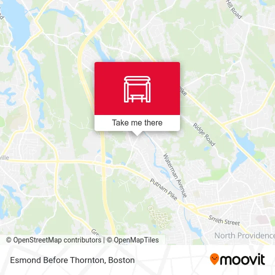 Esmond Before Thornton map