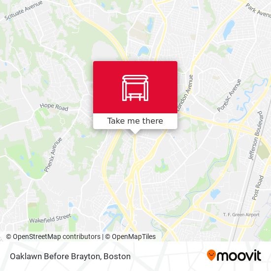 Mapa de Oaklawn Before Brayton