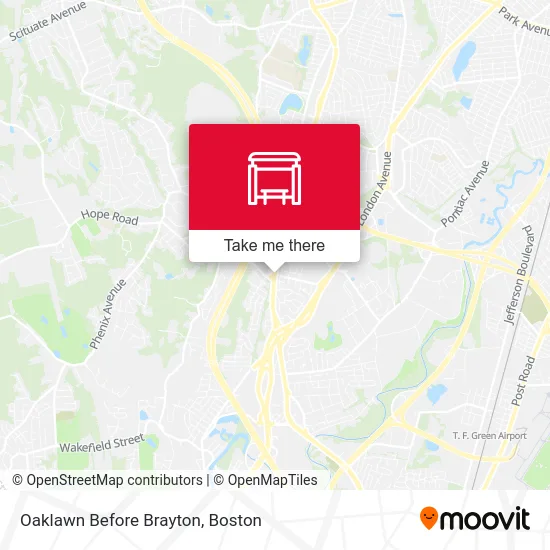 Oaklawn Before Brayton map