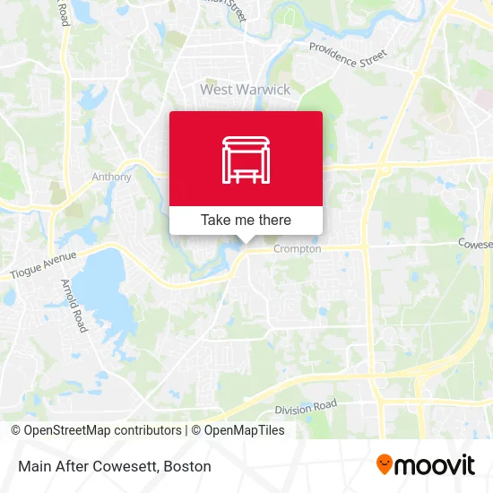 Main After Cowesett map