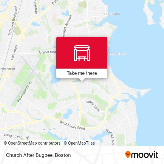 Church After Bugbee map