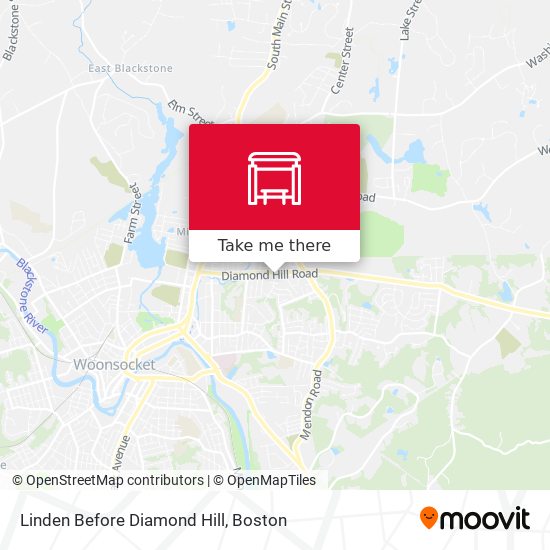 Linden Before Diamond Hill map
