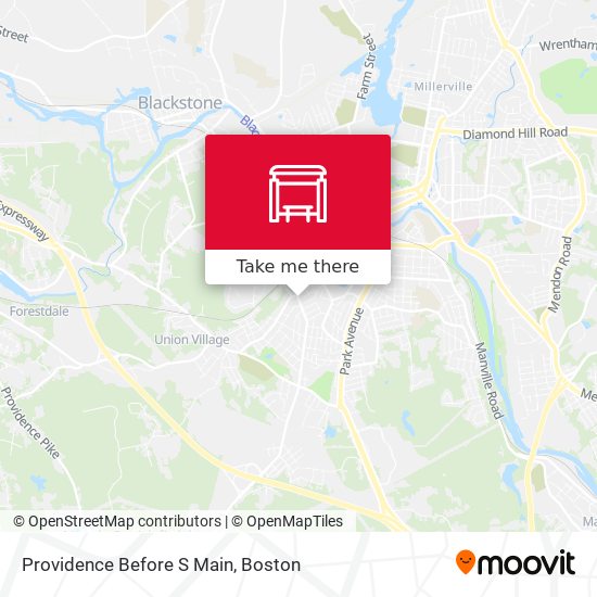 Providence Before S Main map