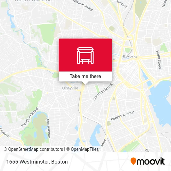 1655 Westminster map