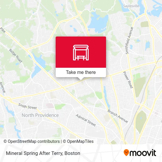 Mineral Spring After Terry map