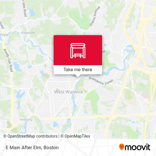 E Main After Elm map