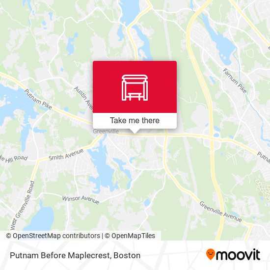 Putnam Before Maplecrest map