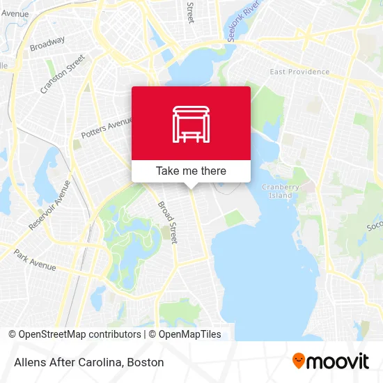 Allens After Carolina map