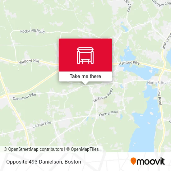 Opposite 493 Danielson map