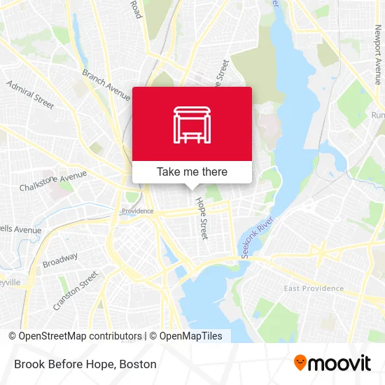 Brook Before Hope map