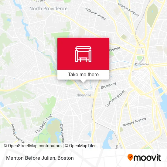 Manton Before Julian map