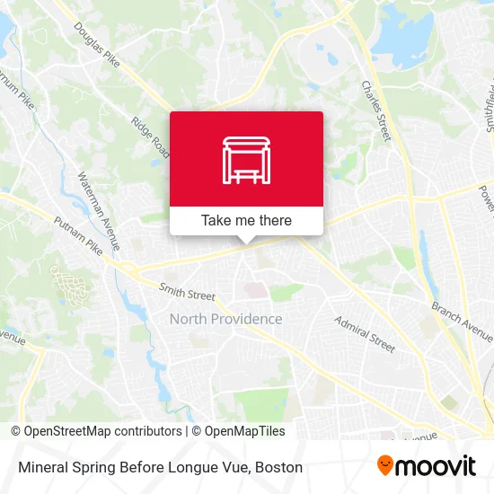 Mineral Spring Before Longue Vue map