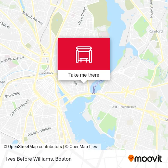 Ives Before Williams map