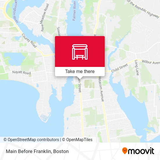 Main Before Franklin map