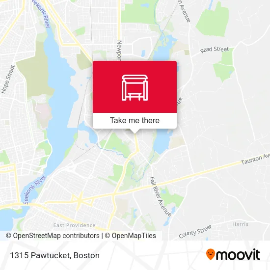 1315 Pawtucket map