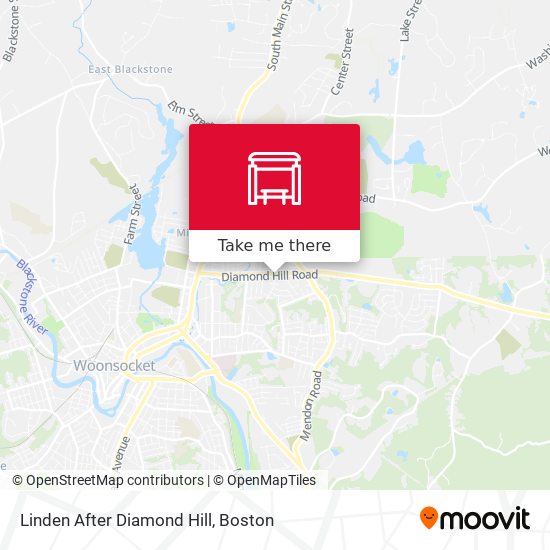 Mapa de Linden After Diamond Hill
