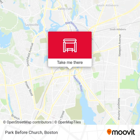 Park Before Church map