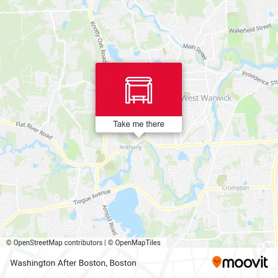 Washington After Boston map