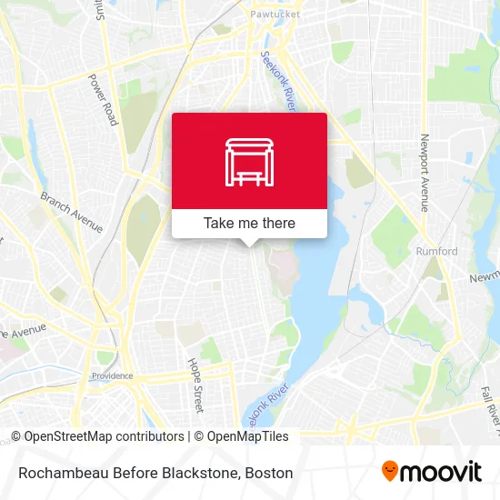 Mapa de Rochambeau Before Blackstone