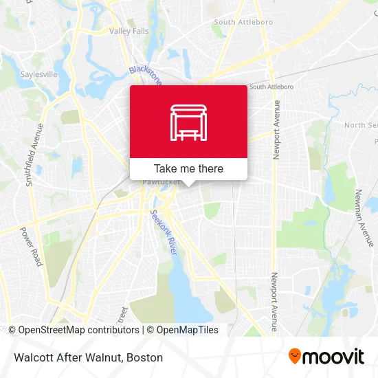 Walcott After Walnut map