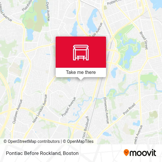 Pontiac Before Rockland map