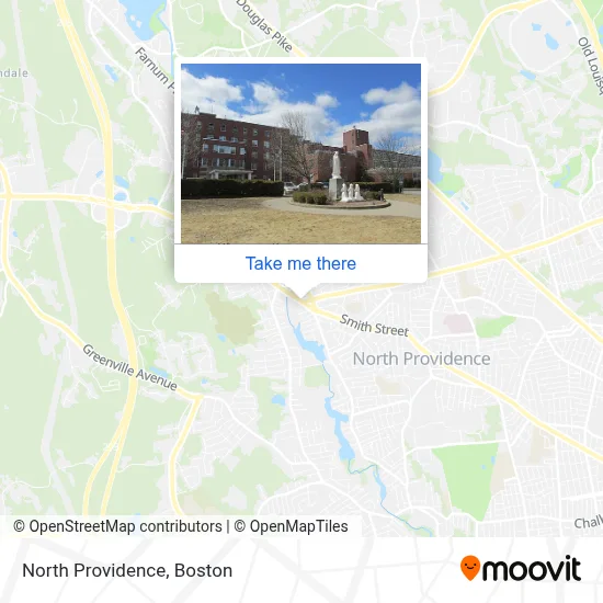 North Providence map