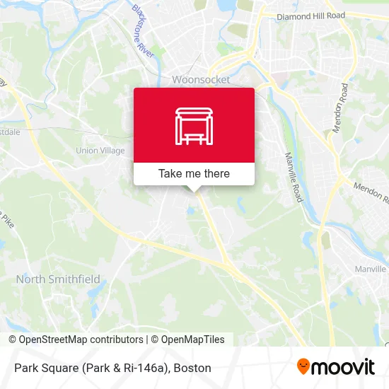 Park Square (Park & Ri-146a) map