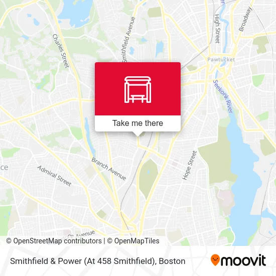 Smithfield & Power (At 458 Smithfield) map