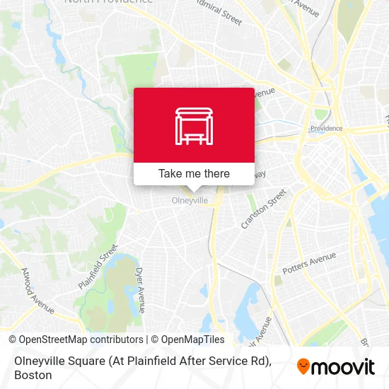 Olneyville Square (At Plainfield After Service Rd) map