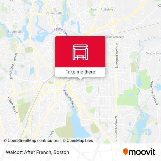 Walcott After French map