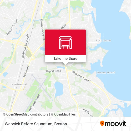 Warwick Before Squantum map