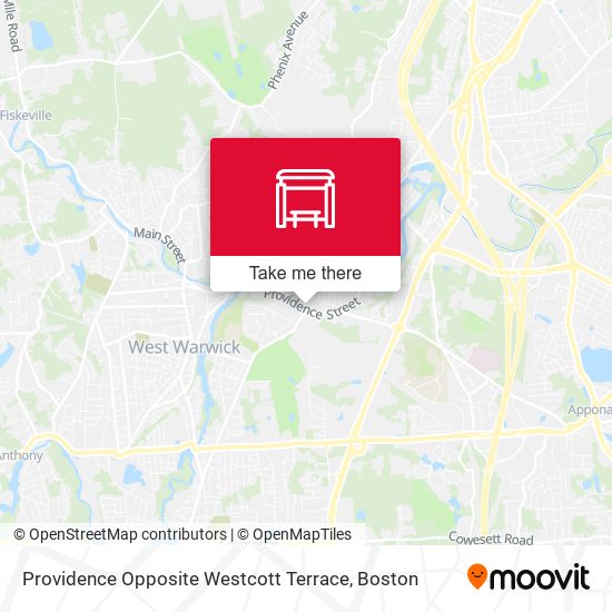 Providence Opposite Westcott Terrace map