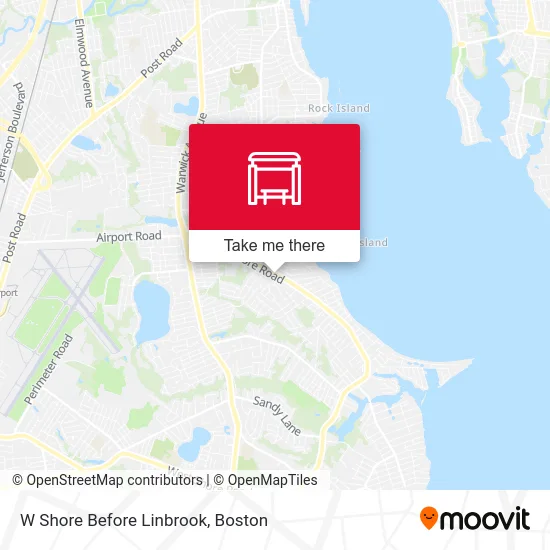 W Shore Before Linbrook map