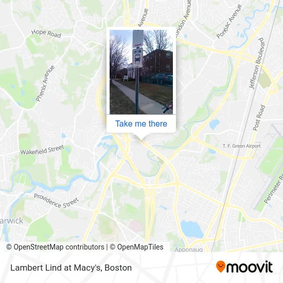 Lambert Lind at Macy's map