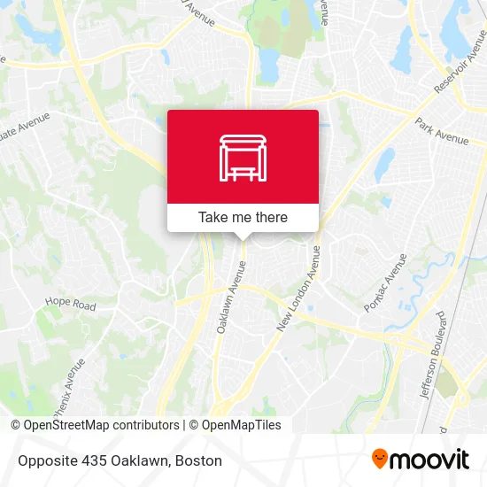 Opposite 435 Oaklawn map
