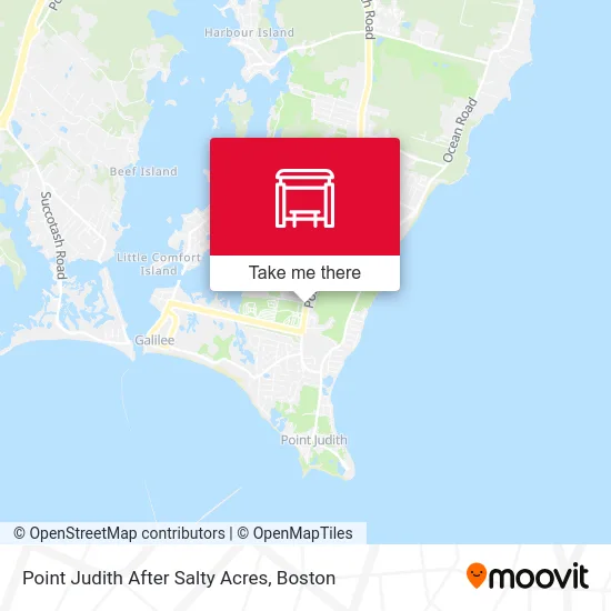 Point Judith After Salty Acres map