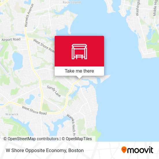 W Shore Opposite Economy map