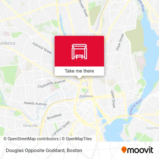 Douglas Opposite Goddard map