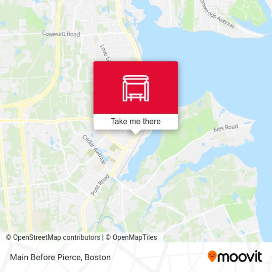 Main Before Pierce map