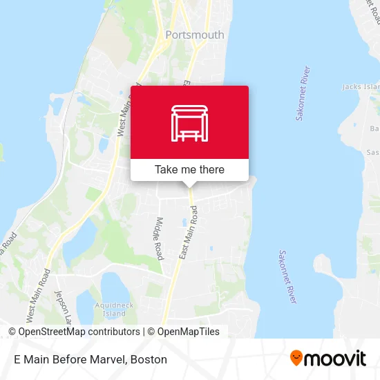E Main Before Marvel map