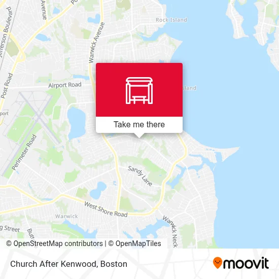 Church After Kenwood map