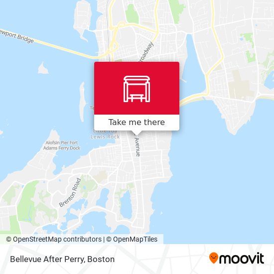 Mapa de Bellevue After Perry