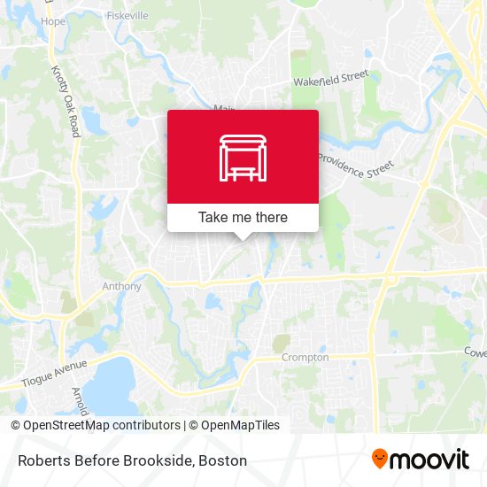 Roberts Before Brookside map